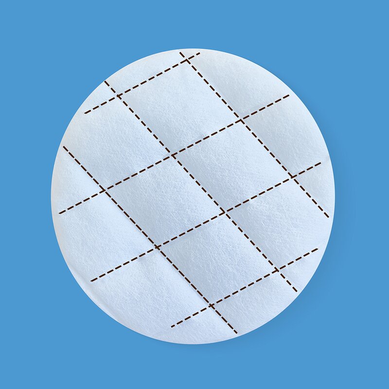 Cotton Pads - Manufacturer Custom Logo Bamboo Fibre Heart Small Disposable Makeup Rounds