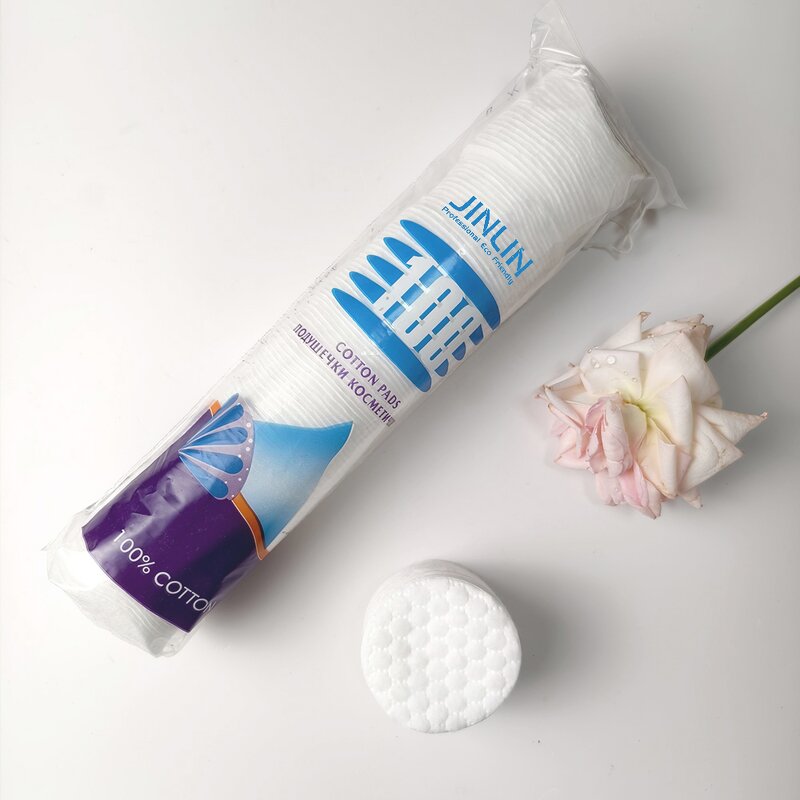 Cotton Pads - Manufacturer 100% Biodegradable Hypoallergenic Folding Plain Beauty Fabric