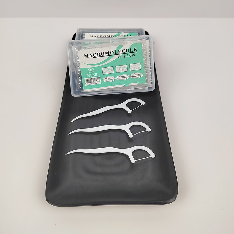 Floss Pick - Manufacturer CE Approval Individual Wrap Mint Flavored Reusable Dental