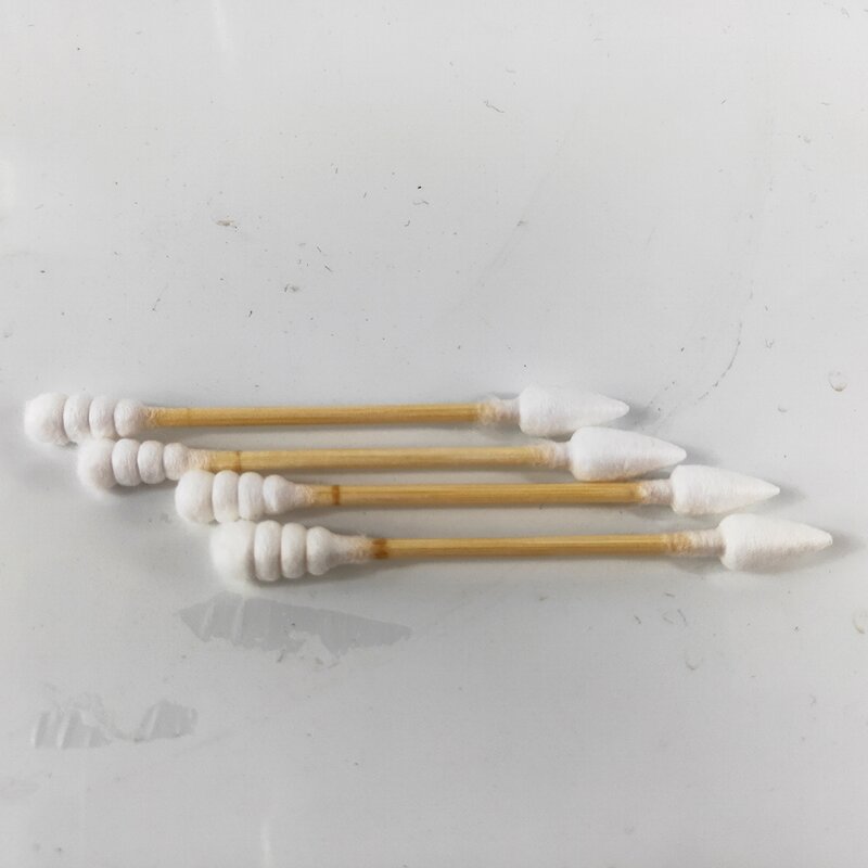 Cotton Buds - Manufacturer 300Pcs 6.5mm King Size Bamboo Beauty Makeup Ear Cleaning
