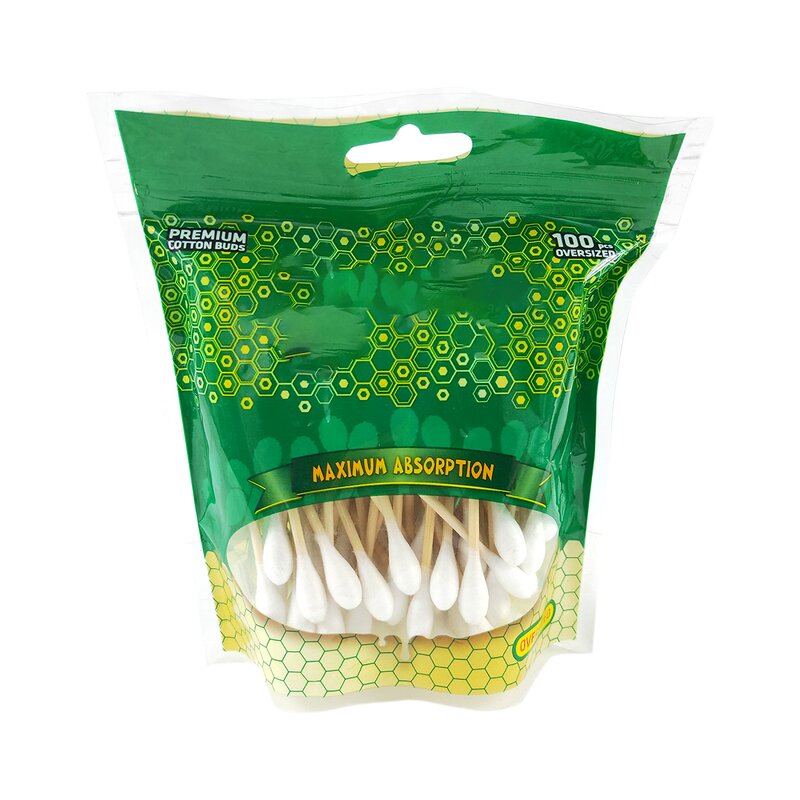 Cotton Swab - Manufacturer Biodegradable Bamboo XL Size Mechanical Cleaning New Product