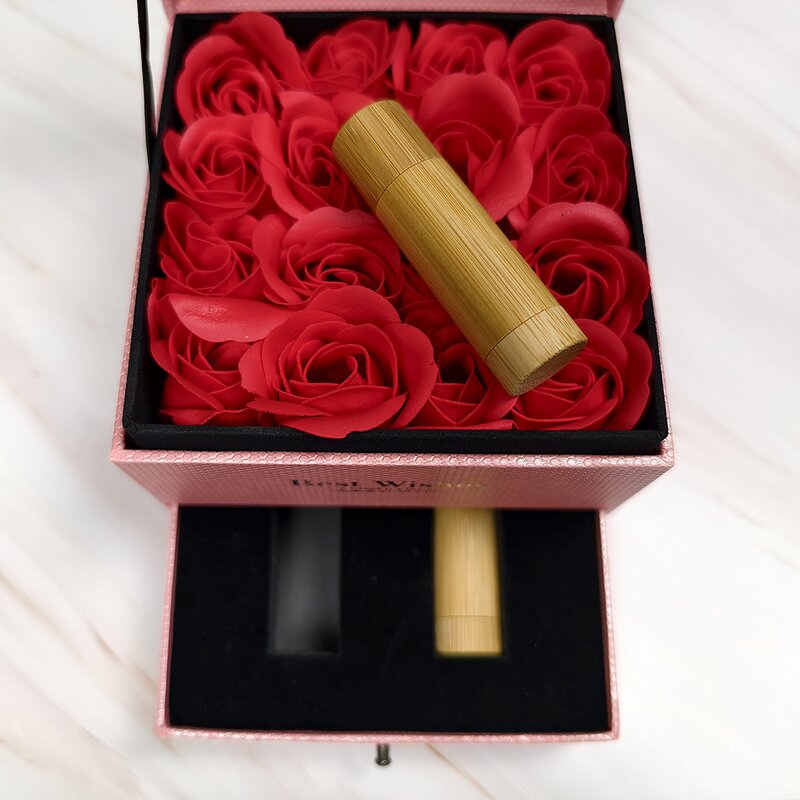 Lip Balm Tube - Manufacturer Biodegradable Eco Empty Lipstick Bamboo Cosmetic Container