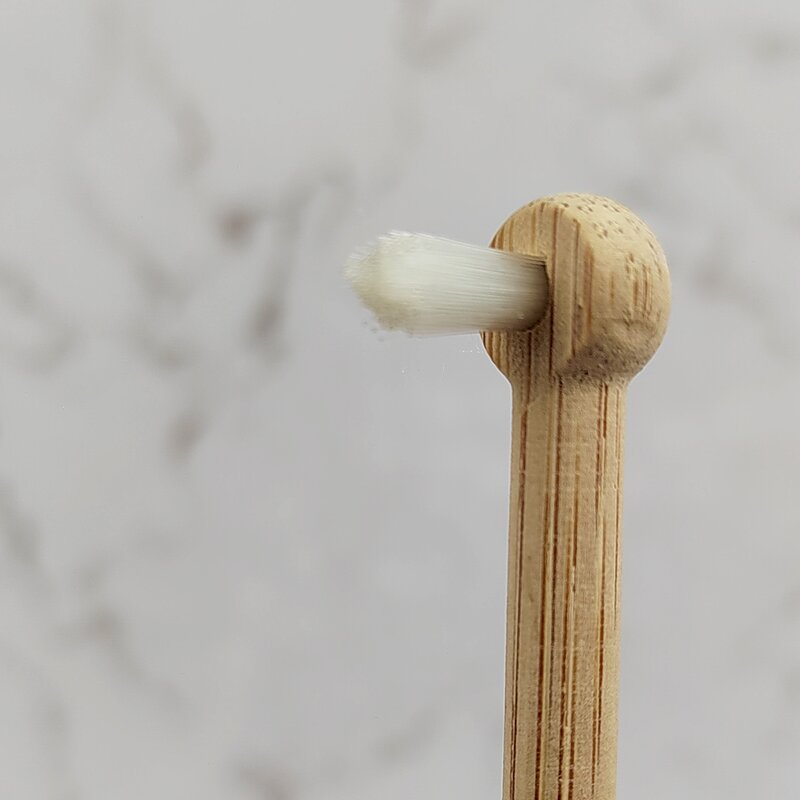 Toothbrush - Manufacturer Bamboo Orthodontic Ultra-Soft Thin Head for Braces Wearers