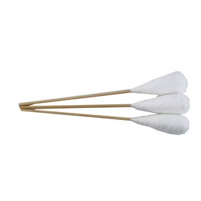 Cotton Buds - Manufacturer 2cm Surgical Single Head Large Hospital Use Bamboo Stick