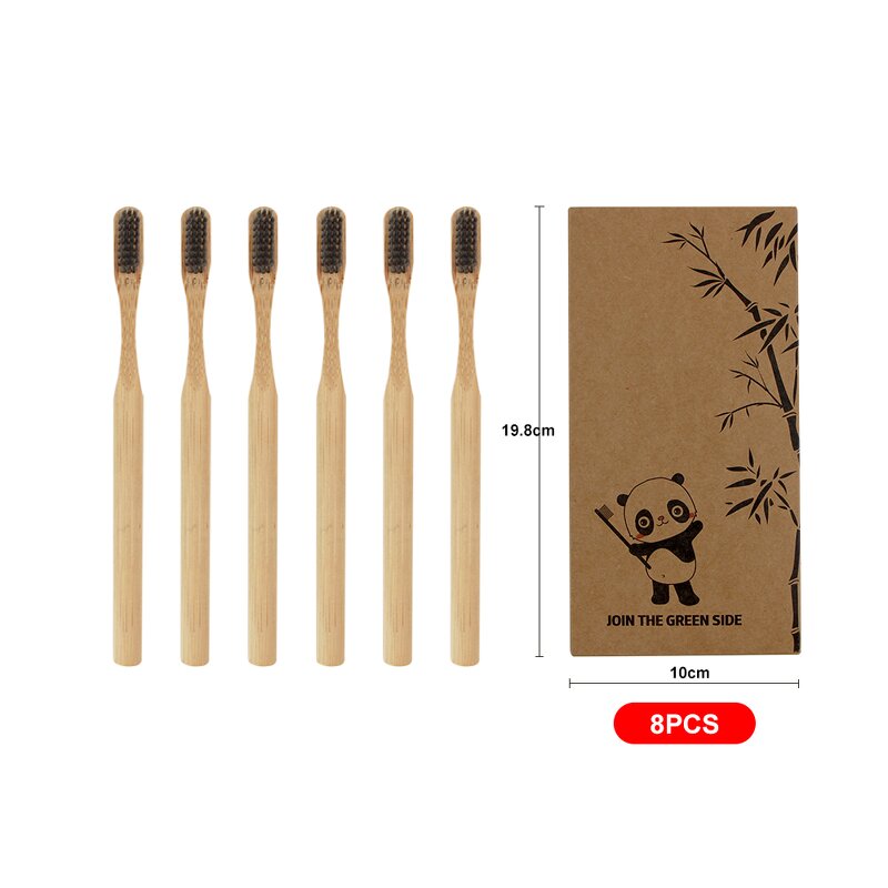 Toothbrush - Manufacturer Biodegradable Eco Adult Soft Bamboo Natural Nylon Family