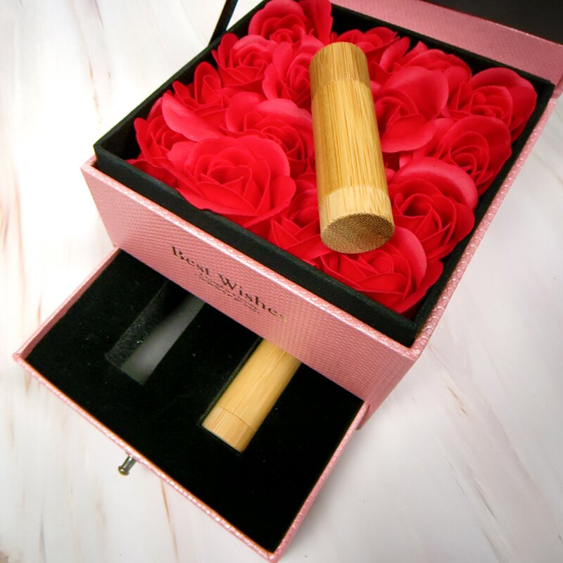 Lip Balm Tube - Manufacturer Eco Biodegradable Empty Lipstick Bamboo Cosmetic Container