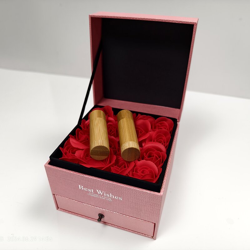 Lip Balm Tube - Manufacturer Biodegradable Eco Empty Lipstick Bamboo Cosmetic Container