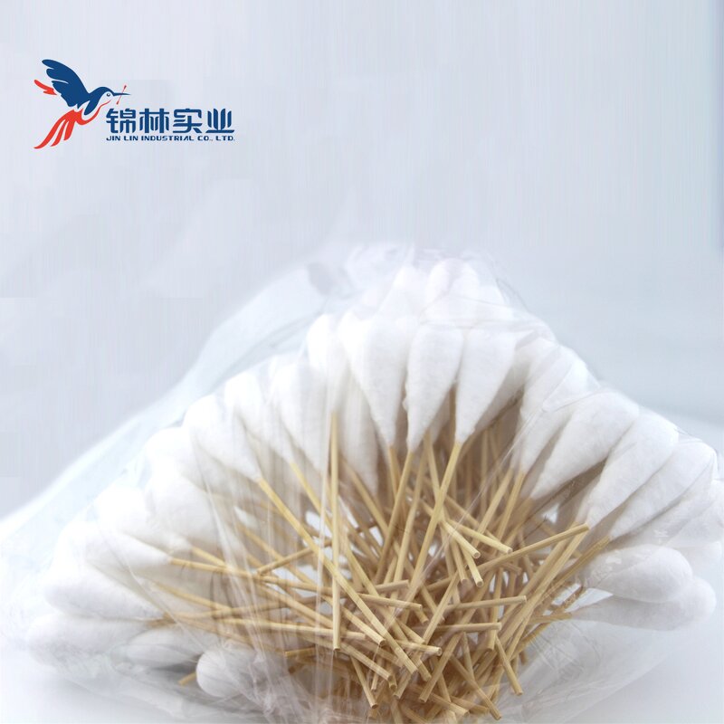 Cotton Buds - Manufacturer 2cm Surgical Single Head Large Hospital Use Bamboo Stick
