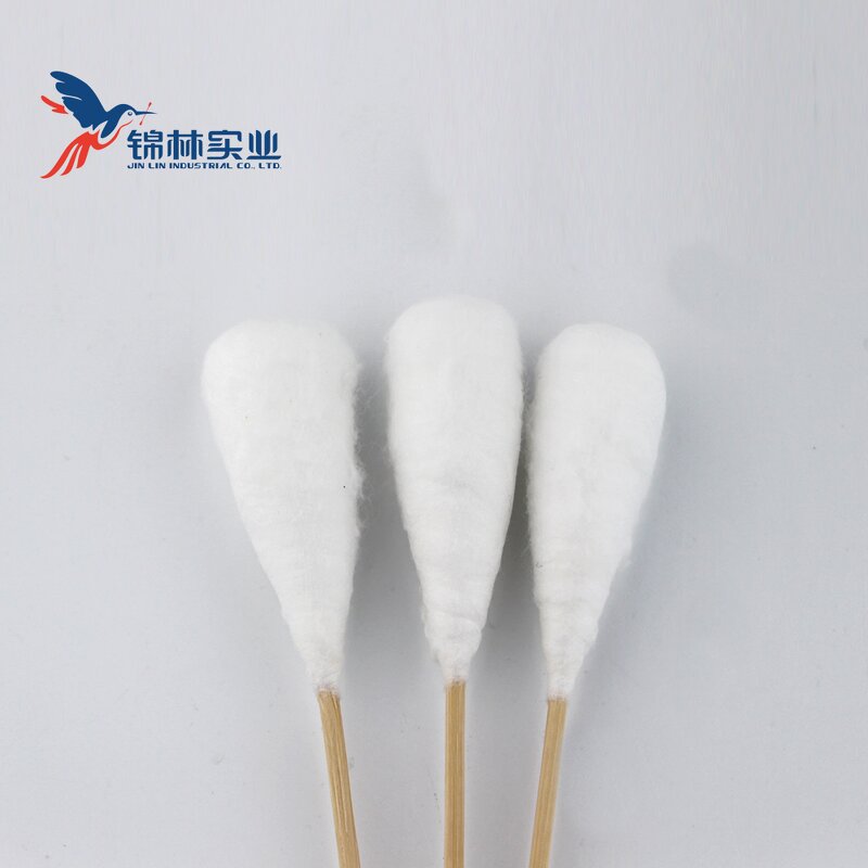 Cotton Buds - Manufacturer 2cm Surgical Single Head Large Hospital Use Bamboo Stick