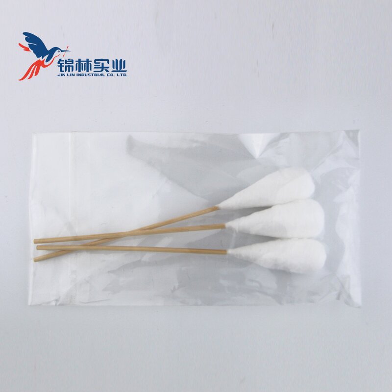 Cotton Buds - Manufacturer 2cm Surgical Single Head Large Hospital Use Bamboo Stick