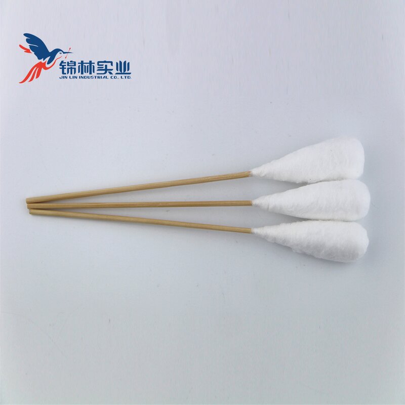 Cotton Buds - Manufacturer 2cm Surgical Single Head Large Hospital Use Bamboo Stick