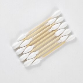Cotton Swab - Manufacturer Biodegradable Bamboo XL Size Mechanical Cleaning New Product