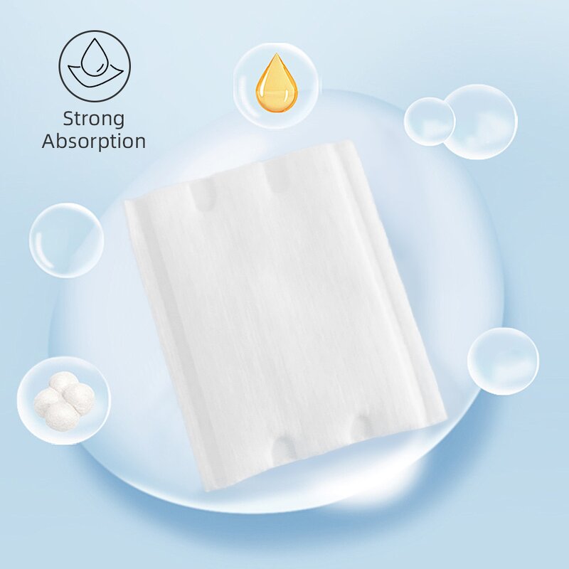 Cotton Pads - Manufacturer OEM Circular Bag Organic Large Facial Makeup Remove Ready