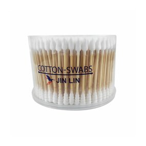 Cotton Buds - Manufacturer 300Pcs 6.5mm King Size Bamboo Beauty Makeup Ear Cleaning