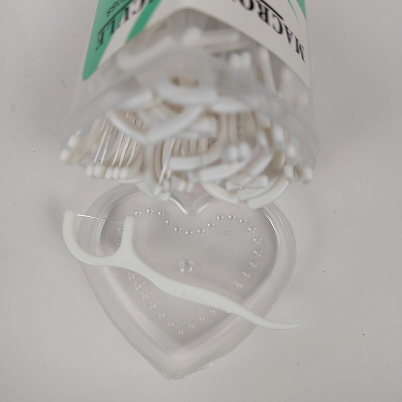 Dental Floss Pick - Manufacturer 50pcs Individual Silk Tooth Dental Floss Pick