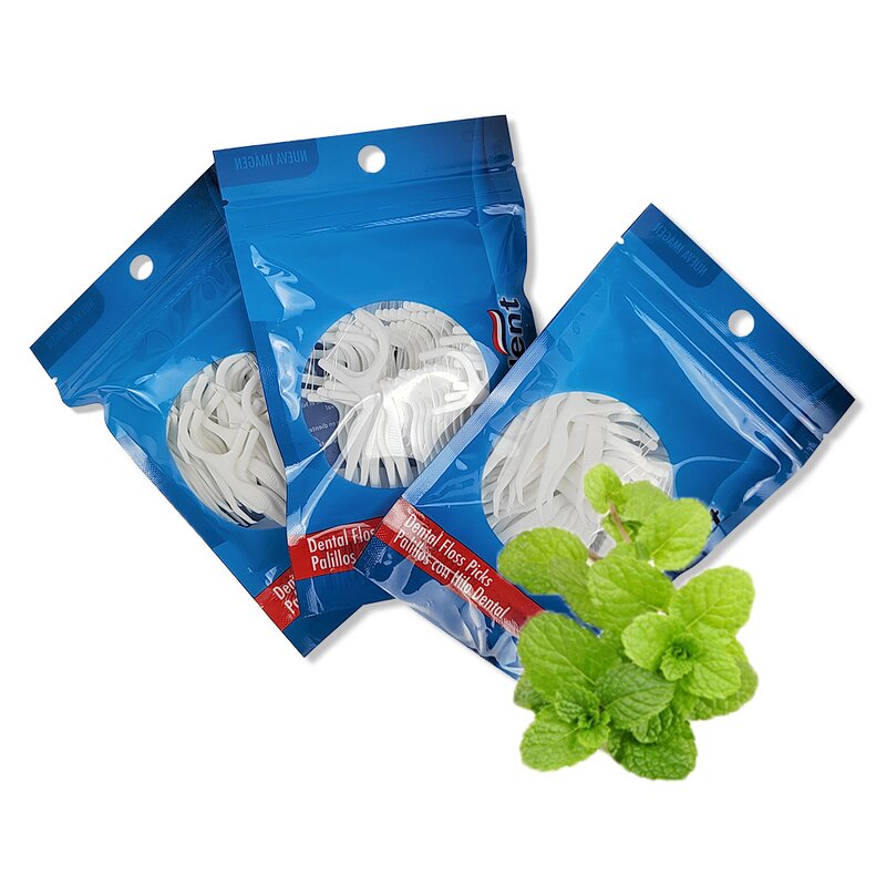 Floss Pick - Manufacturer Biodegradable Big Bag Bulk Multifunctional Dental Vegan Waxed