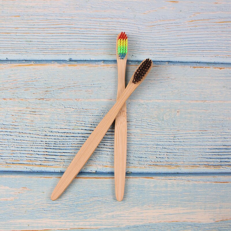 Toothbrush - Manufacturer Eco Biodegradable Custom Logo Adult Bamboo Wood Wholesale