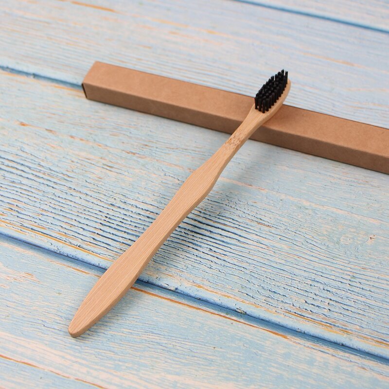 Toothbrush - Manufacturer Eco Adult Whitening Soft Bristle Branded Bamboo Custom Logo