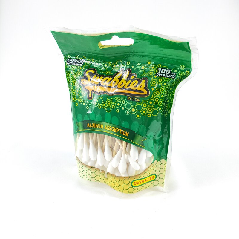 Cotton Swab - Manufacturer Biodegradable Bamboo XL Size Mechanical Cleaning New Product