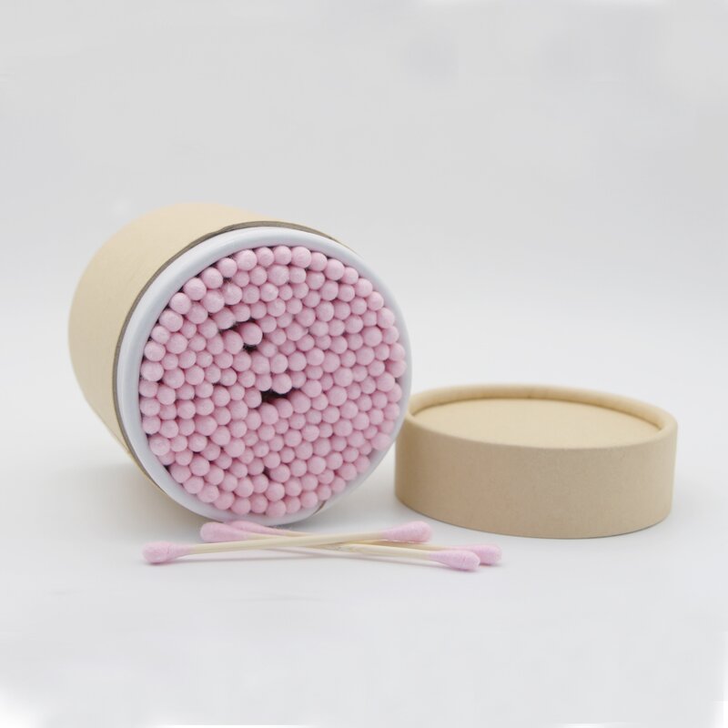 Cotton Swabs - Manufacturer 200pcs Bamboo Stick Double Head Eco Disposable Q-tips