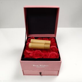 Lip Balm Tube - Manufacturer Eco Biodegradable Empty Lipstick Bamboo Cosmetic Container