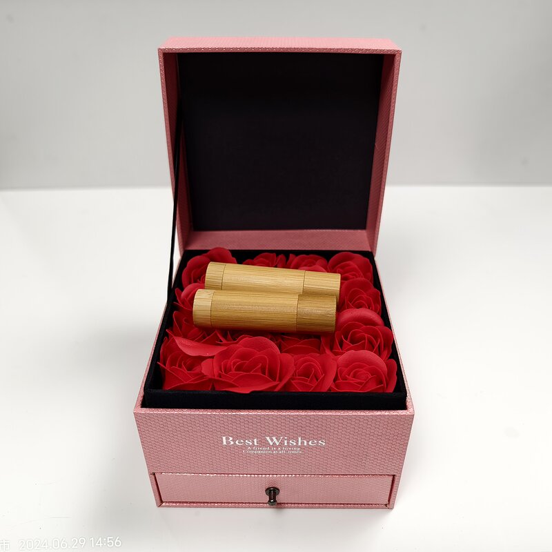 Lip Balm Tube - Manufacturer Eco Biodegradable Empty Lipstick Bamboo Cosmetic Container