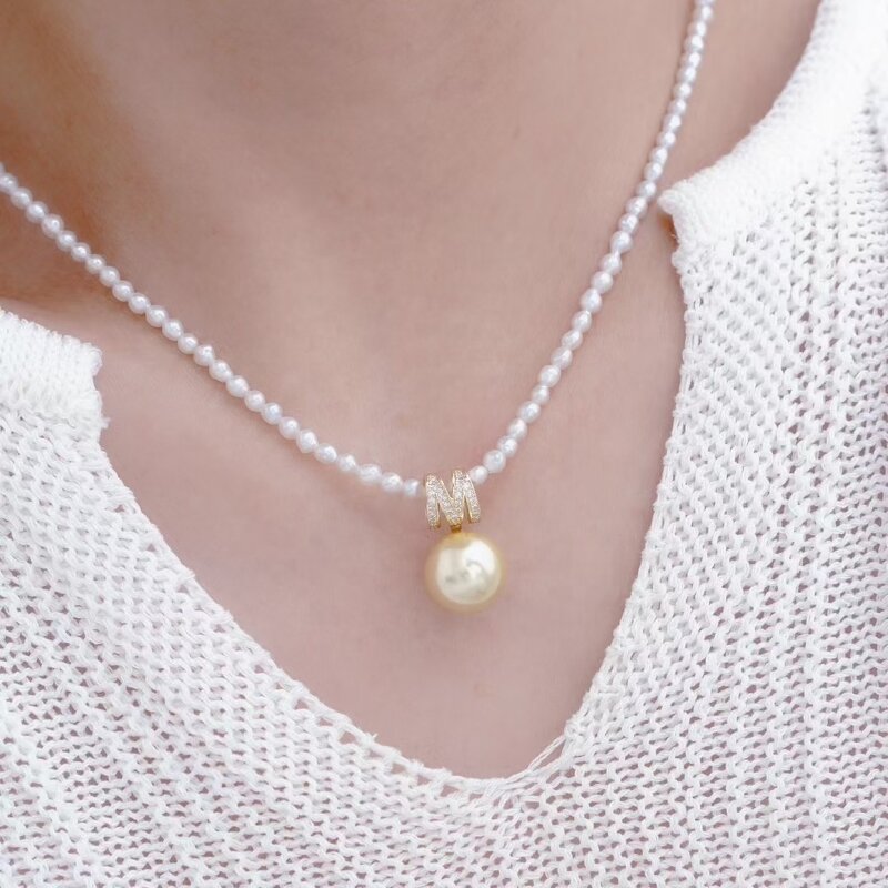 Jewelry Set Manufacturer - JW5041 10-11mm Freshwater Pearl DIY Set