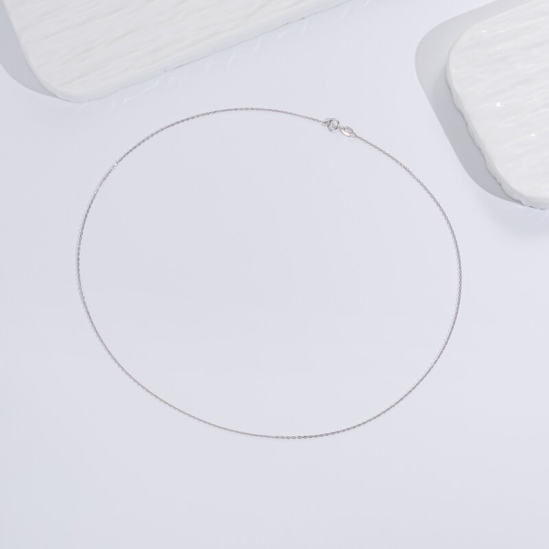 Necklace Manufacturer - CH001 Cross Chain 925 Sterling Silver Gold Plated