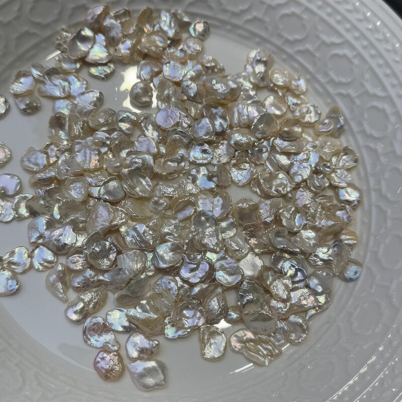 Loose Pearls Manufacturer - 8-12mm Freshwater Keshi Irregular Cornflake