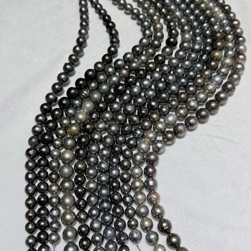 Pearl Necklace Manufacturer - Wholesale 8-12mm Natural Tahitian Saltwater