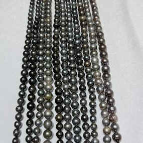 Pearl Necklace Manufacturer - Wholesale 8-12mm Natural Tahitian Saltwater