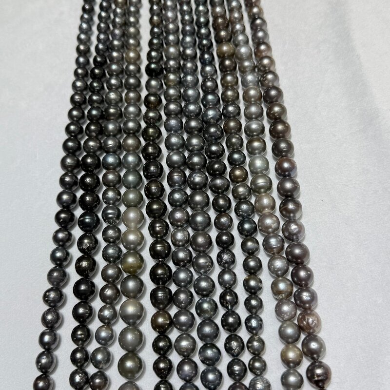 Pearl Necklace Manufacturer - Wholesale 8-12mm Natural Tahitian Saltwater