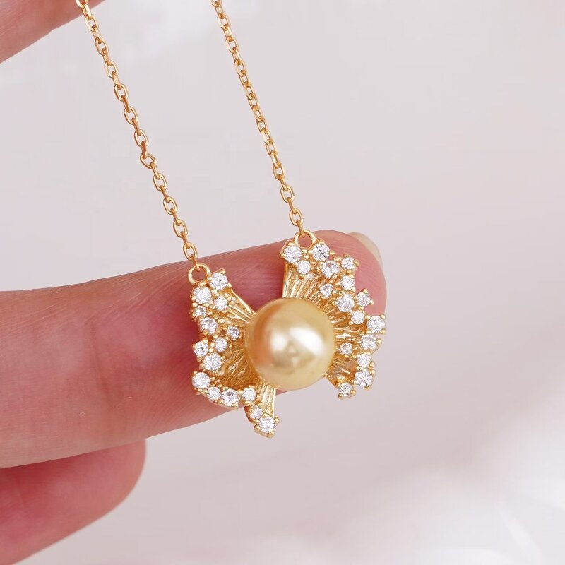 Jewelry Set Manufacturer - JW5051 8-9mm Freshwater Pearl DIY Set