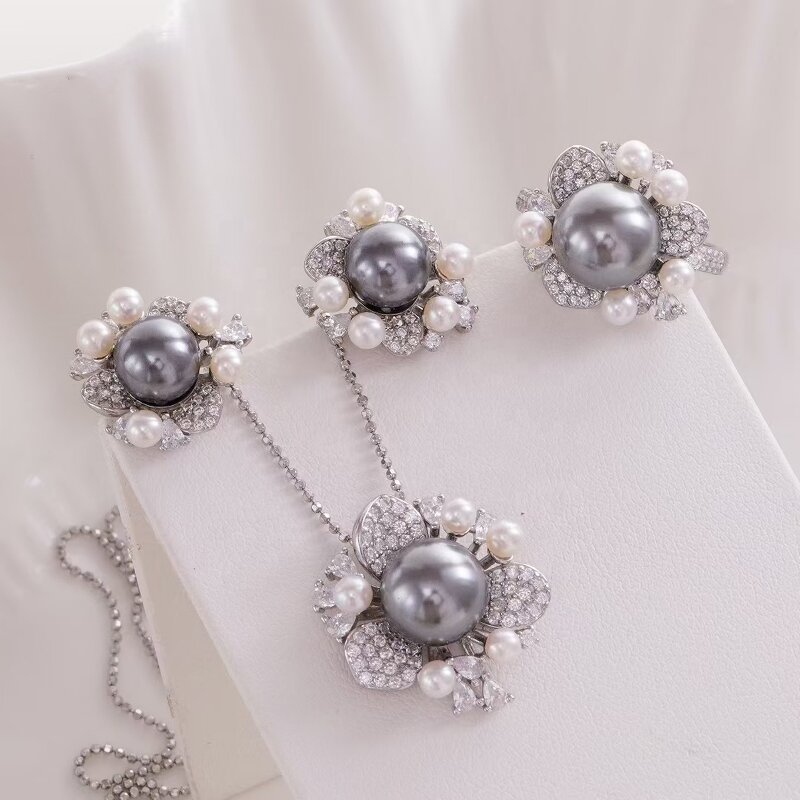 Jewelry Set Manufacturer - JW5043 3-10mm Freshwater Pearl DIY Set