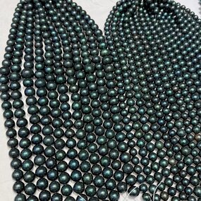 Pearl Necklace Manufacturer - Wholesale Peacock Green Edison for Women