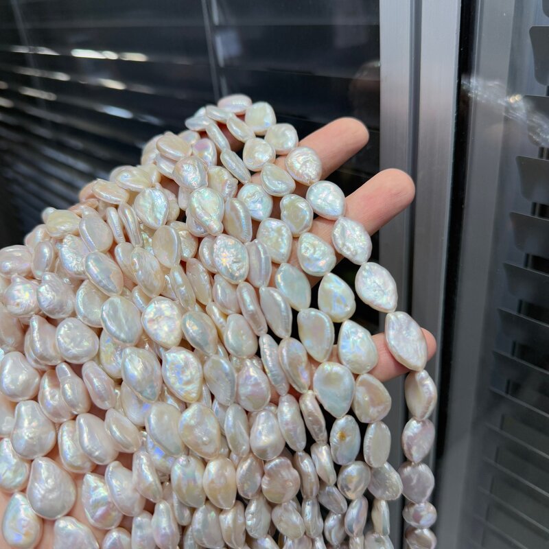 Pearl Necklace Manufacturer - Wholesale Baroque White Water Drop Freshwater