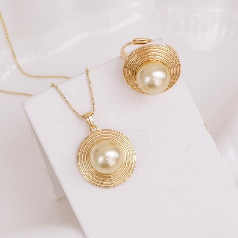 Jewelry Set Manufacturer - JW5039 11-12mm Freshwater Pearl DIY Set