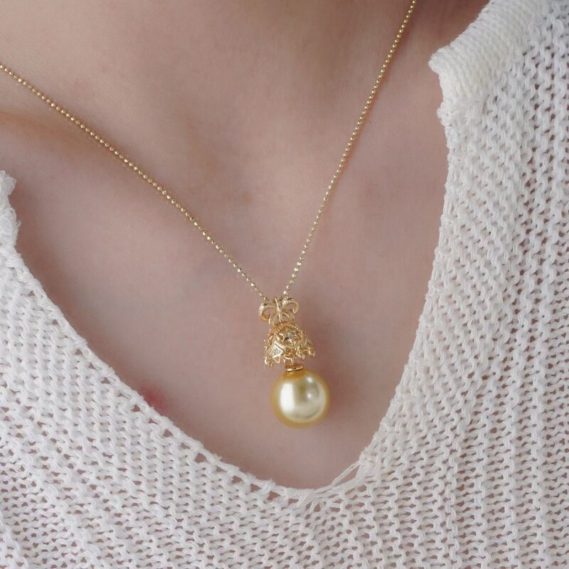 Jewelry Set Manufacturer - JW5053 10-11mm Freshwater Pearl DIY Set