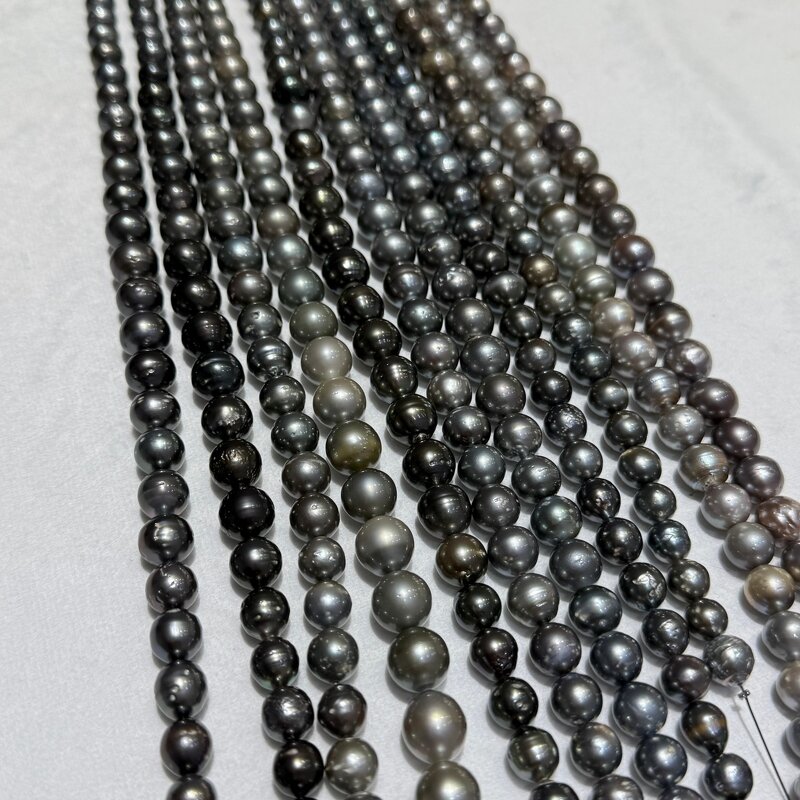 Pearl Necklace Manufacturer - Wholesale 8-12mm Natural Tahitian Saltwater