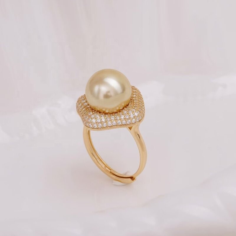 Jewelry Set Manufacturer - JW5038 10-11mm Freshwater Pearl DIY Set