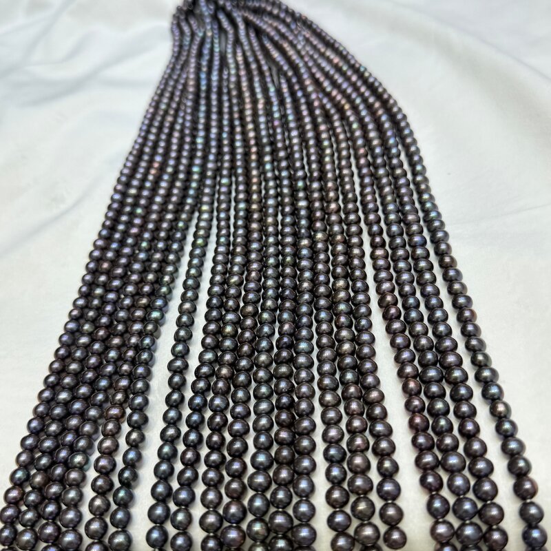Pearl Necklace Manufacturer - Wholesale Peacock Round 5.5-6.5mm 40cm