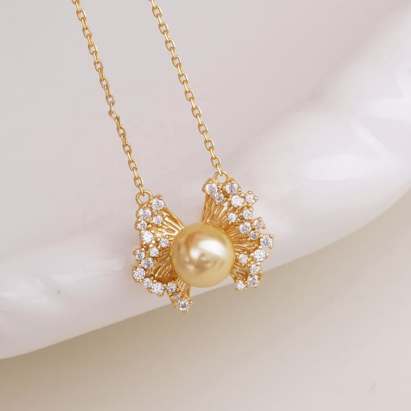 Jewelry Set Manufacturer - JW5051 8-9mm Freshwater Pearl DIY Set