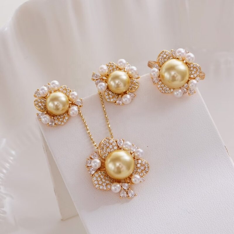 Jewelry Set Manufacturer - JW5043 3-10mm Freshwater Pearl DIY Set