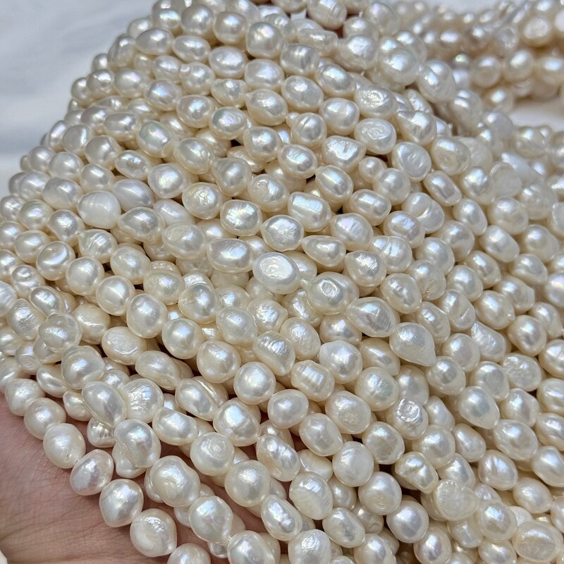 Pearl Necklace Manufacturer - Wholesale 9-10-11mm White Baroque Freshwater