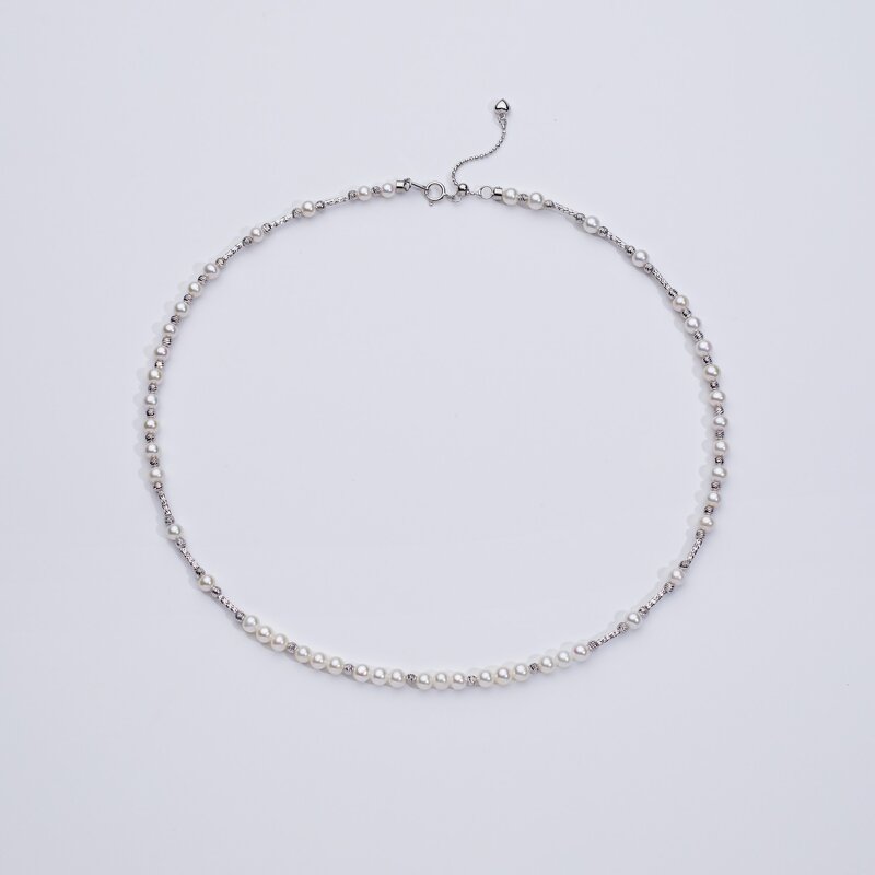 Pearl Necklace Manufacturer - Wholesale White Baby Adjustable 40+3cm Akoya