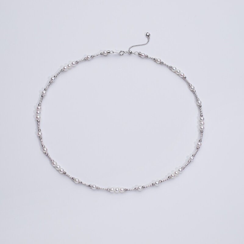 Pearl Necklace Manufacturer - Wholesale White Baby Adjustable 40+3cm Akoya