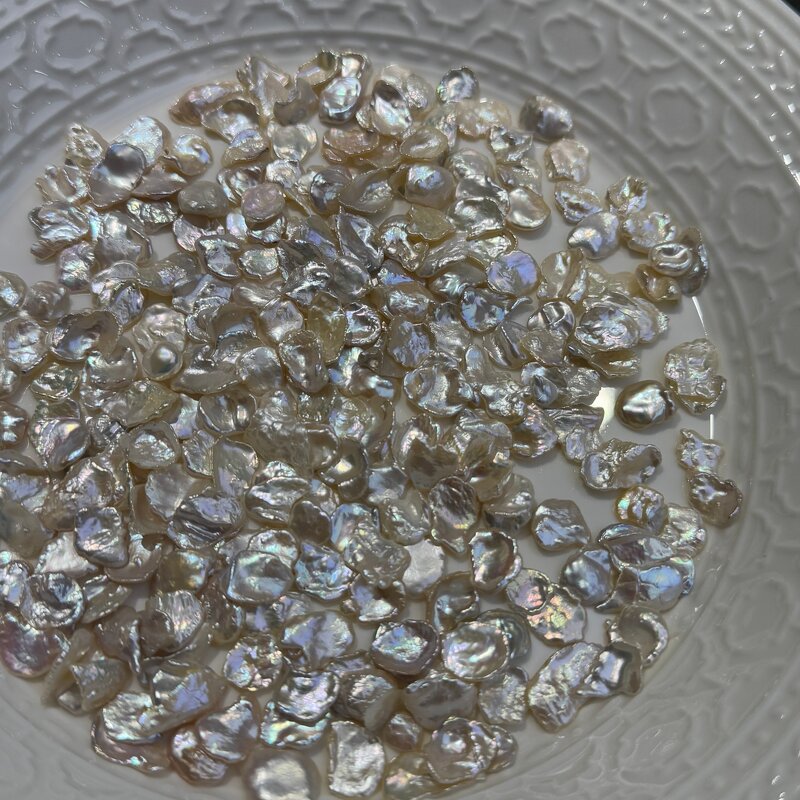 Loose Pearls Manufacturer - 8-12mm Freshwater Keshi Irregular Cornflake