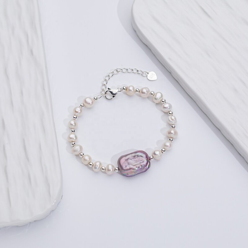 Pearl Bracelet Manufacturer - Wholesale Freshwater Weaving 16+4cm for Women