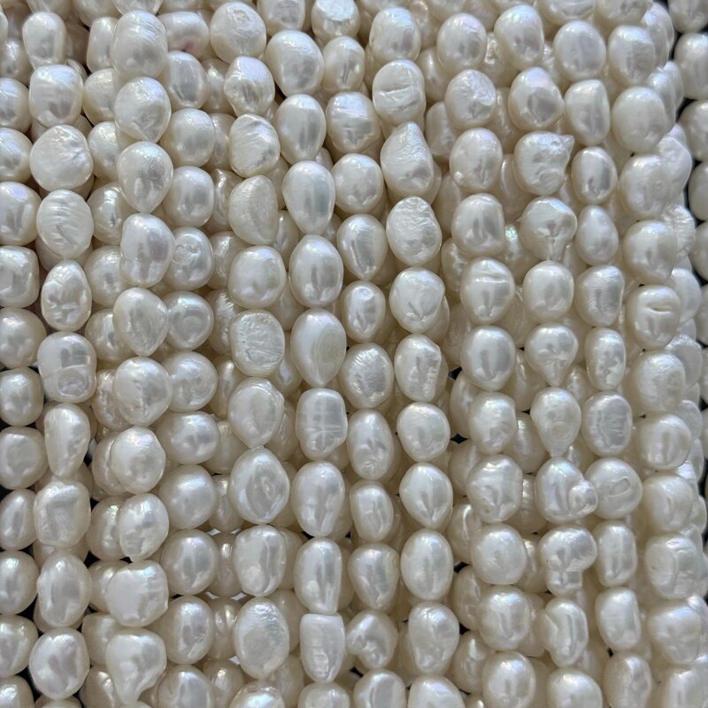 Pearl Necklace Manufacturer - Wholesale 9-10-11mm White Baroque Freshwater