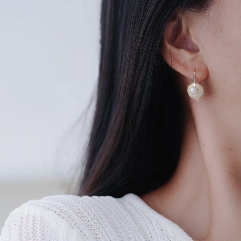 Jewelry Set Manufacturer - JW5045 6-7mm Freshwater Pearl DIY Set